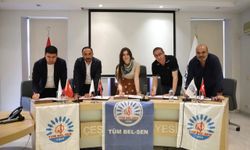 Çeşme Belediyesi'nde TİS tamam: Tüm Bel-Sen ile imzalar atıldı