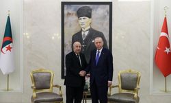 Erdoğan, Cezayir Cumhurbaşkanı Tebbun’u resmi törenle karşıladı