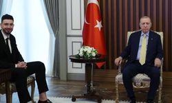 Erdoğan, milli basketbolcu Alperen Şengün’ü kabul etti