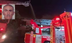 Evde çıkan yangında yaşlı çift yanarak can verdi
