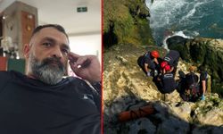 40 metrelik falezlerden denize düşen kişi feci şekilde hayatını kaybetti