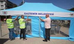 Gaziemir'de acılı günlerde dayanışma eli