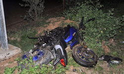 İzmir Ödemiş'te feci kaza can aldı: Kamyonet ve motosiklet çarpıştı