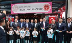 İzmir'de Bayraklı Hikmet Avcı Anaokulu hizmete açıldı