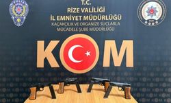 Kaçak silah ticaretine darbe: Çok sayıda tabanca ele geçirildi