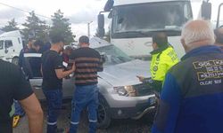 Kamyon ile otomobilin çarpıştığı kaza facia ile sonuçlandı: 1 ölü