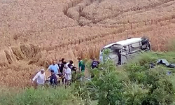 Kontrolden çıkan otomobil şarampole devrildi: Ölü ve yaralı var