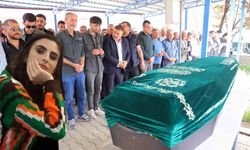 Cinayete kurban giden Kübra Yapıcı son yolculuğuna uğurlandı