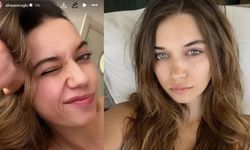 28 yaşındaki Afra Saraçoğlu'nun makyajsız haline beğeni yağdı!
