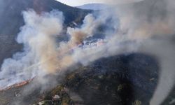 Marmaris’te orman yangını: Ekipler havadan ve karadan müdahale ediyor!