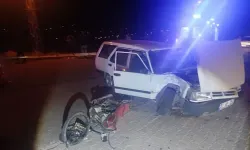 Otomobil ile motosikletin çarpıştığı kazada 1 kişi öldü, 1 kişi yaralandı