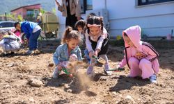 Pırlanta çocuklar Tarım Okulu’nda buluştu