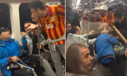 Şampiyonluk kutlamasında metroda skandal saldırı