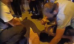 Sokak ortasında korku dolu anlar: Tartışma kavgaya dönüştü...