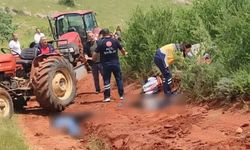 Traktör faciasında baba ve oğlu yaşamını yitirdi