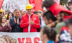 Tugay, işçilerle bir arada: "Mücadele siyasetten geçer"