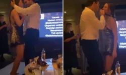 Serenay Sarıkaya ile Mert Demir'in partideki dansı sosyal medyada gündem oldu