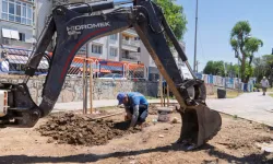 Şirinyer Parkı'na kepçe girdi: Daha modern bir hal alacak