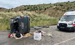 35 plakalı araçta kahreden son: 54 yaşındaki kişi devrilen araçta can verdi