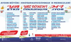 Aydın’da yaz dönemi etkinlikleri başlıyor