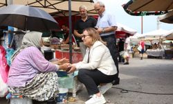 Başkan Akın, semt pazarlarının nabzını tuttu