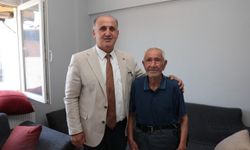 Başkan Kaya'dan şehit babalarına anlamlı ziyaret