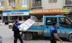 Buca Belediyesi yaya geçişlerini engelleyenlere ceza uyguladı
