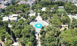 Büyükpark’taki kuru havuz modern görünümüne kavuştu