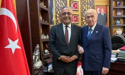 Devlet Bahçeli ile Sezgin Tanrıkulu görüştü