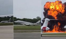 Dominik Cumhuriyeti'nde motoru arızalanan jet düştü: 2 ölü