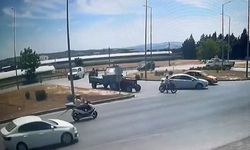 İzmir'de hatalı dönüş motosiklet sürücüsünü canından ediyordu