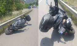 Motosiklet bariyerlere çarptı: 1 ölü