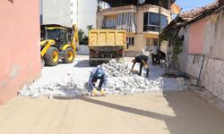 Nazilli'de 41 noktada eş zamanlı yol çalışması