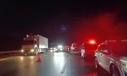 Önce tırın ardından otomobilin çarptığı yaya hayatını kaybetti