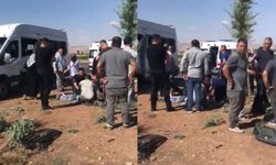 Para nakil aracı ile minibüs çarpıştı: Yaralılar var!