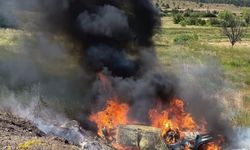 Takla atan otomobil alev topuna döndü: Yaralıdan birinin durumu ağır!