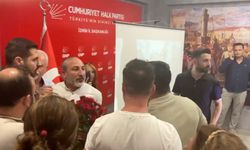 Utku Gümrükçü İl Başkanlığı binasına çiçek gönderince kavga çıktı