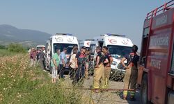 Yolcu minibüsü şarampole devrildi: 1’i ağır çok sayıda yaralı var!