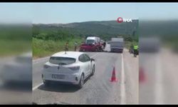 3 aracın karıştığı kazada acı bilanço: 1 ölü, 2 yaralı