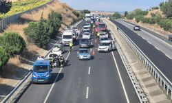 7 araç birbirine girdi! Trafik felç etti