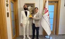 Akif Manaf'a Lübnan-Türkiye Barış Ödülü