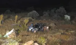 Uçuruma devrilen ATV'nin sürücüsü olay yerinde öldü, 3 kişi yaralandı