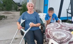 Başıboş köpeklerin kovaladığı anne ile oğlu yaralandı