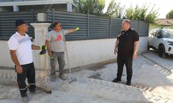 Başkan Çiçek'ten saha mesaisi