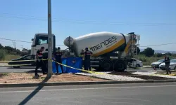 Beton mikserinin çarptığı kadın yaşamını yitirdi