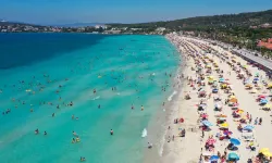 Çeşme hafta sonunda 500 bin ziyaretçiyi ağırladı