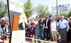 Çiğli Belediyesi'nden Ali Aydın anısına anlamlı vefa
