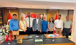 Gümrükçü'ye Ali Engin'den tebrik ziyareti