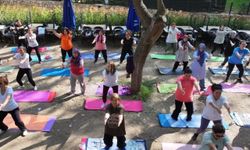 Gün batımında yoga keyfi Efeler'de yaşanacak