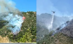İzmir Narlıdere'deki orman yangını kontrol altına alındı
